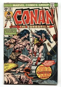 Conan The Barbarian #58 1976 VF-  First appearance of Belit Marvel