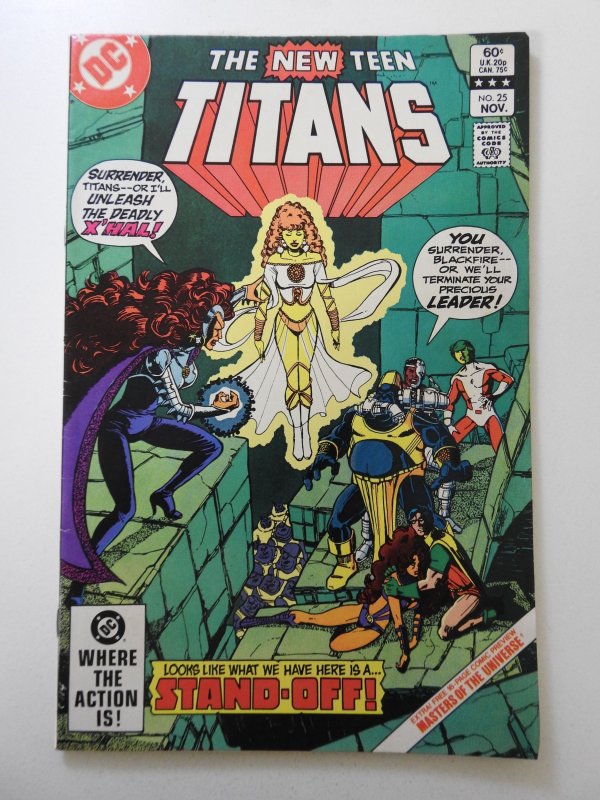 New Teen Titans #25 Perez Art!! Solid VG+ Condition!