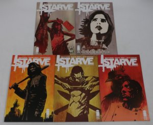 Starve #1-10 VF/NM complete series + variant - Brian Wood ; Image (AC26)