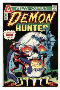 Demon Hunter #1 1st  issue-1975-comic book-ATLAS VF/NM 