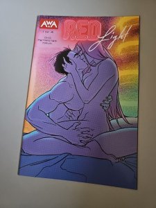 Rated R RED LIGHT 1 AWA hot bothered Petraites Variant Cover NM LCSD