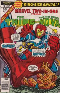 Marvel Comics! Marvel Two-in-One! King Size Annual! #3!  