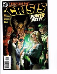 Identity Crisis # 2 NM DC Comic Book Batman Flash Superman Arrow Atom Joker J96