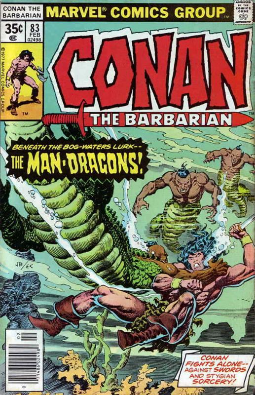 Conan the Barbarian #83 VF; Marvel | save on shipping - details inside