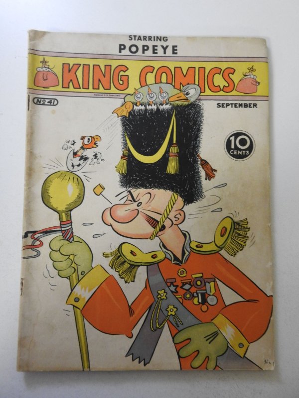 King Comics #41 (1939) GD Condition see desc