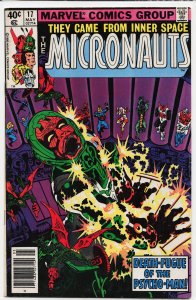 Micronauts #17 (1980) Micronauts