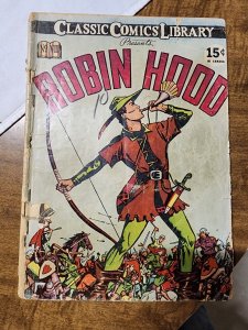 Classic Illustrated No 7 Robin Hood HRN 22 1946 Very Rare!