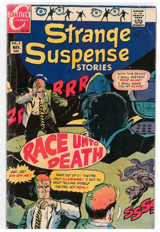 Strange Suspense Stories (1967 Charlton) #4 VG