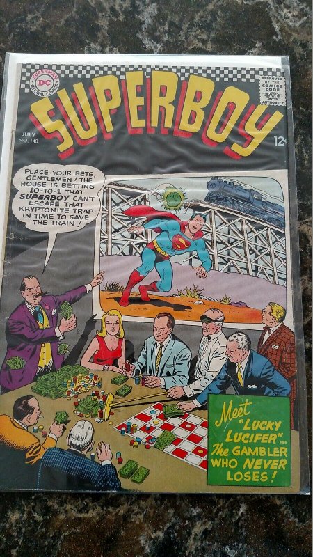 Superboy #140 (DC, 1967) VG/FN