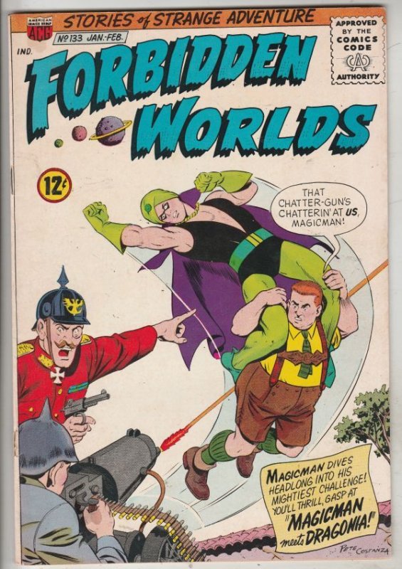 Forbidden Worlds #133 (Jan-66) FN/VF+ High-Grade Magicman