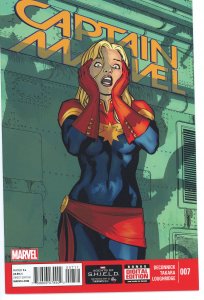 Captain Marvel 7  (2014 series)  9.0 (our highest grade)