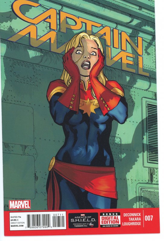 Captain Marvel 7  (2014 series)  9.0 (our highest grade)