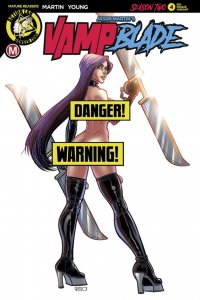 VAMPBLADE SEASON TWO #4 CVR F RODRIGUEZ 90S VAR RISQUE (2017)