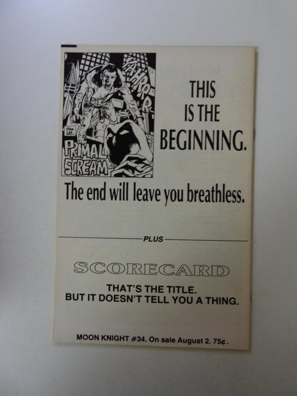 Moon Knight #33 (1983) FN/VF condition