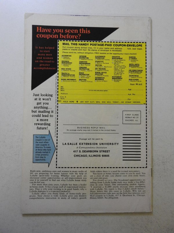 The Defenders #26 (1975) FN Condition small moisture stain