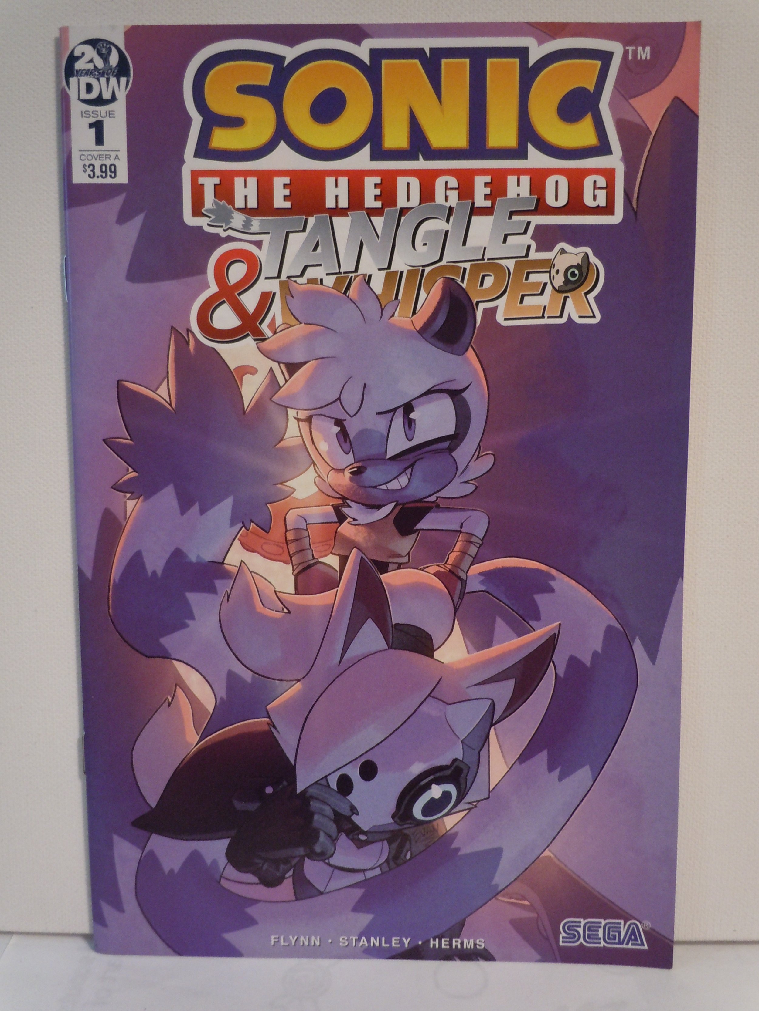 Whisper the Wolf - Tangle and Whisper IDW Comics Sonic the