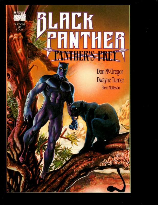 8 Black Panther Marvel Comics Panther's Prey 1 2 3 4 Limited Series 1 2 3 4 GK6