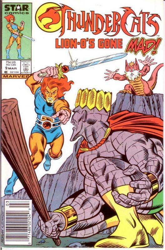 THUNDERCATS  9 VF-NMMarch 1987