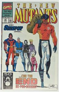 New Mutants # 99 1st App of Shatterstar & Feral - Key Issue