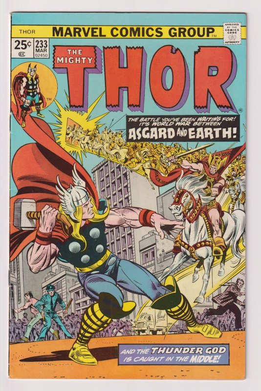 Marvel Comics! The Mighty Thor! Issue #233!