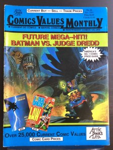 Comics Values Monthly #64 value price guide magazine Attic Books 1991