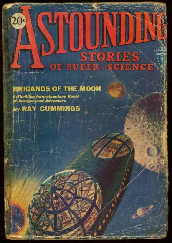 ASTOUNDING STORIES 1930 MAR-V.1 #3-RAY CUMMINGS G