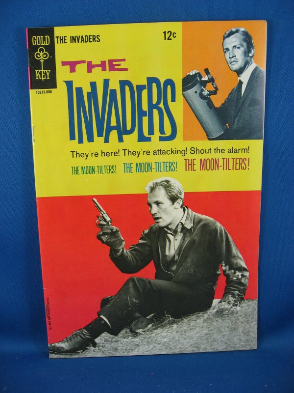 THE INVADERS 3 Fine VF Photo Cover 1968