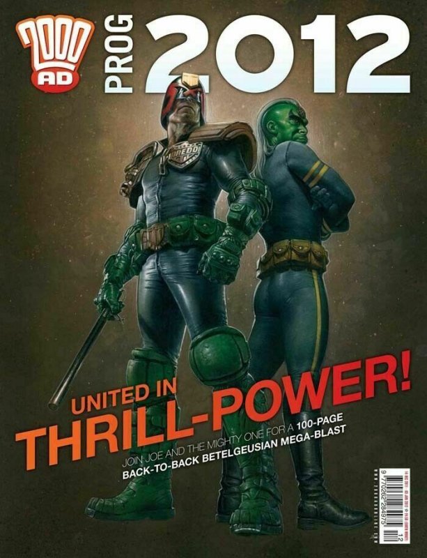 2000 AD Magazine Prog 2012 Judge Dredd Christmas Annual NM. 