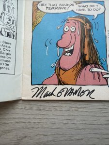 Groo The Wanderer #5 Pacific Comics Signed 3x No Coa