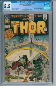 Journey into Mystery #111 CGC 5.5 Fine-