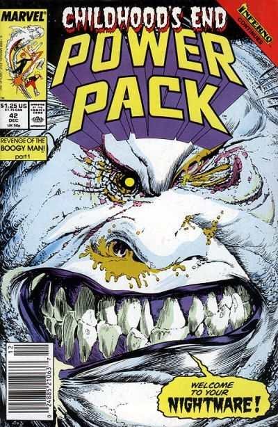 Power Pack (1984 series) #42, NM- (Stock photo)