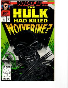 5 What If... Marvel Comic Books # 48 50 51 52 53 Daredevil Hulk Wolverine BH2