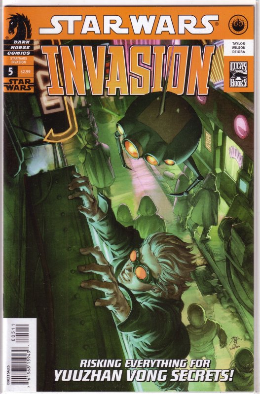 Star Wars  : Invasion   #1-5 (complete set)