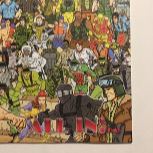 GI Joe #300 Every Character Featured Wraparound Cover A High Grade Final Issue