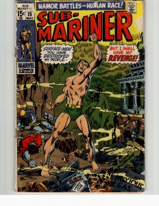 Sub-Mariner #25 (1970) Namor the Sub-Mariner