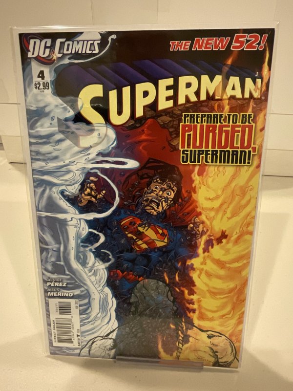 Superman #4  2012  9.0 (our highest grade)  New 52!