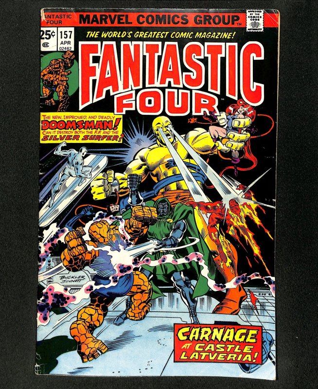 Fantastic Four #157 Doctor Doom Silver Surfer!