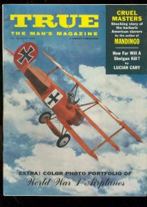 TRUE MAGAZINE OCT 1959-WWI PLANES-PEPPER MARTIN FN