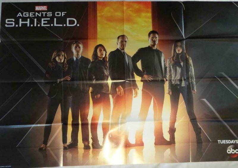 AGENTS OF SHIELD Promo Poster, 24 x 36, 2013, MARVEL, Unused 320