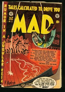 MAD COMICS #10-EC-HARVEY KURTZMAN 1954 WALLY WOOD G