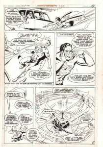 Superman Family #198 p.11 - Superboy Flying - 1979 by Kurt Schaffenberger