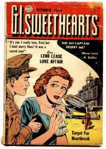 G.I. Sweethearts #36 comic book 1953-Quality-spicy romance-glossy cover