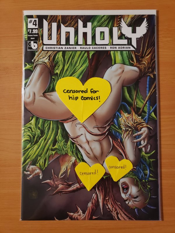 Unholy #4 Femme Fatale Adult Variant Cover