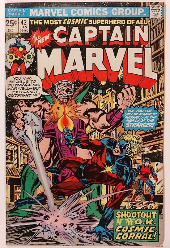 Captain Marvel #42 MARK JEWELERS 