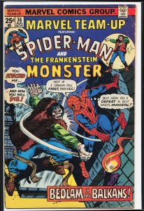 Marvel Team-Up #36 (1975) Frankenstein Monster