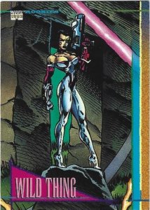 1993 Marvel Universe #132 Wild Thing