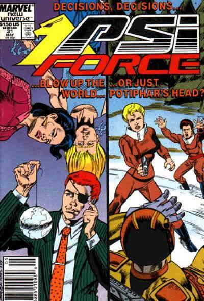 Psi-Force #31 (Newsstand) FN; Marvel | save on shipping - details inside