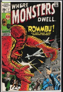 Where Monsters Dwell #7 (1971) Rommbu