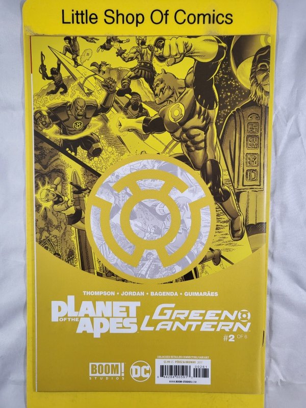 Planet of the Apes Green Lantern #2 George Perez & Jerry Ordway Variant 2017
