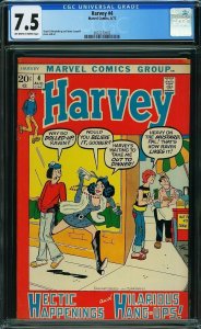 Harvey #4 (1972) CGC 7.5 VF-